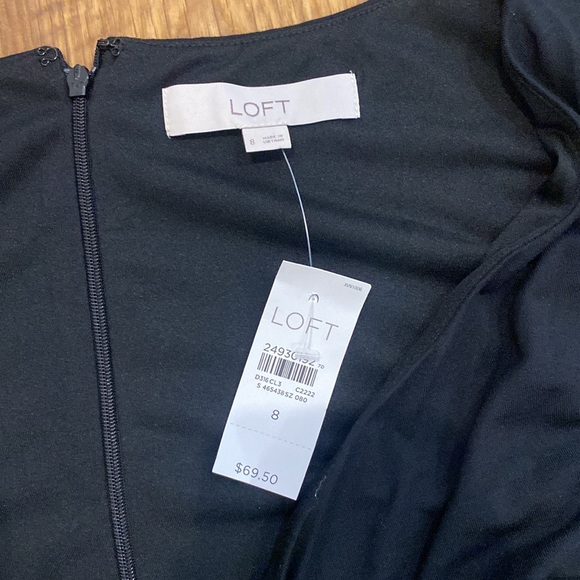 Ann Taylor Loft black dress with tags - Picture 3 of 5